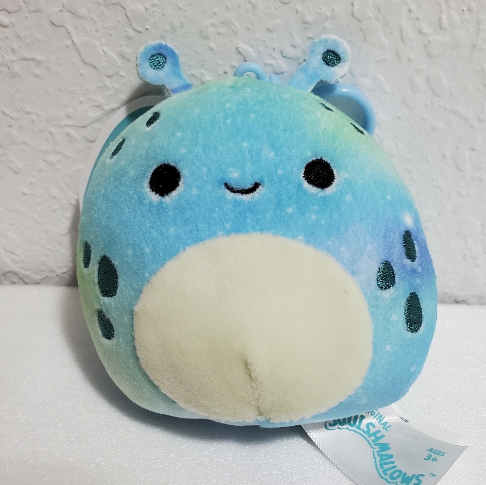 NWT 3.5" Zinx, Alien Squishmallows Clip